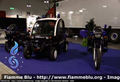 Global Electric Motocars E2
Carabinieri
in esposizione al Traspotec '09
CC A4498
Parole chiave: Gem E2 CCA4498