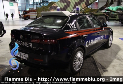 Alfa Romeo 159
Carabinieri
in esposizione al Traspotec '09
CC CN 470
Parole chiave: Alfa-Romeo 159 CCCN470