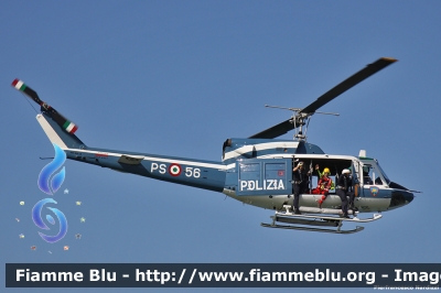 Agusta-Bell AB212
Polizia di Stato
Servizio Aereo
PS 56
Qui fotografato al 1° International
Air Show del Vastese
Parole chiave: Agusta-Bell AB212 PS 56 Polizia