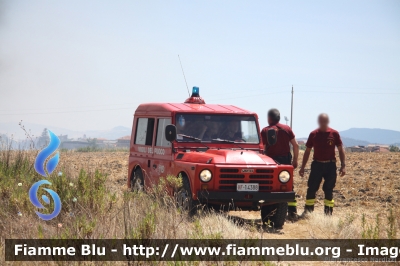 Fiat Campagnola II serie 
Vigili del Fuoco
Comando Provinciale di Chieti
Distaccamento Volontario di Gissi (CH)
VF 14388
Fotografata durante un intervento 
Parole chiave: Fiat Campagnola_IIserie VF14388