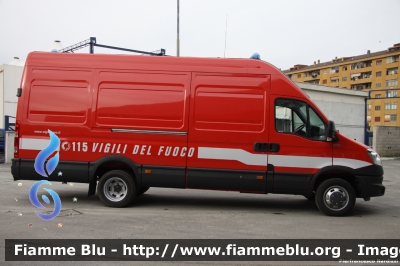 Iveco Daily V serie
Vigili del Fuoco
Comando Provinciale di Roma
Carro Aria Allestimento Innova-Bollanti
Acquistato con il contributo
di A.T.A.C. S.p.A. per gli interventi
all'interno delle Gallerie
della Metropolitana di Roma

Si ringrazia Innova-Bollanti e Iveco Romana Diesel per la collaborazione
Parole chiave: Iveco Daily_Vserie