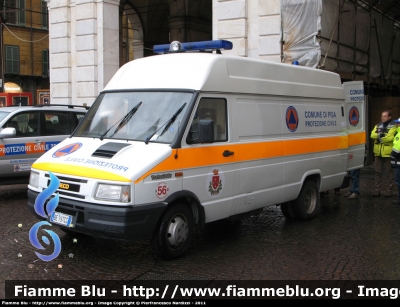 Iveco Daily II serie
Protezione Civile Comune di Pisa
Automezzo ottenuto dal ricondizionamento di un veicolo in uso alla divisione "Manifestazioni Storiche" del comune di Pisa, fotografato il giorno dell'innaugurazione ufficiale.
Parole chiave: Iveco Daily_IIserie