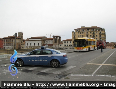 Alfa Romeo 159
Polizia di Stato
Squadra Volante
Pisa - Incendio Autobus 25 Marzo 2009
Parole chiave: Alfa-Romeo 159