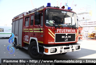 Man M90 12.222
Bundesrepublik Deutschland - Germania
Berufsfeuerwehr München
Vigili del Fuoco Permanenti
Monaco di Baviera 
Allestimento Rosebauer
Parole chiave: Man M90_12.222 Berufsfeuerwehr München