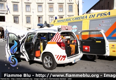 Toyota Rav4 II serie 
118 Pisa Soccorso
"Tango 1"
Automedica Operante nel territorio di Pontedera 
Parole chiave: Toyota Rav4_IIserie 118_Pisa Automedica Giornate_della_Protezione_Civile_Pisa_2009