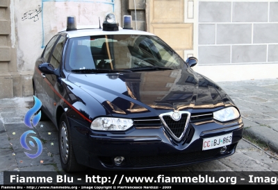 Alfa Romeo 156 I Serie
Carabinieri
Nucleo Operativo e Radiomobile 
CC BJ 862
Parole chiave: Alfa-Romeo 156_ISerie Carabinieri CCBJ862 Giornate_della_Protezione_Civile_Pisa_2009