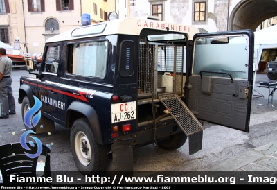 Land Rover Defender 90
Carabinieri
Nucleo Cinofili di Pisa
CC AJ 262
Parole chiave: Land-Rover Defender 90 Carabinieri CCAJ262 Giornate_della_Protezione_Civile_Pisa_2009