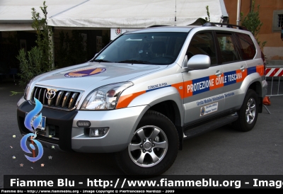 Toyota Land Cruiser II Serie
Protezione Civile Toscana - Comune di Pisa
Unità Mobile Valutazione Territoriale
Parole chiave: Toyota land-Cruiser_IISerie Protezione Civile Toscana Pisa Giornate_della_Protezione_Civile_Pisa_2009