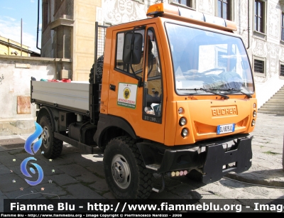 Bucher BU200 4x4
Regione Toscana - Provincia di Pisa
Servizio Antincendi Boschivi
Servizio Protezione e Difesa Fauna
Parole chiave: Bucher BU200_4x4 Giornate_della_Protezione_Civile_Pisa_2008