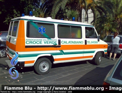 Fiat Ducato I Serie
Croce Verde Calatabiano CT
Parole chiave: Croce_Verde_Calatabiano CT Fiat_Ducato_ISerie Sicilia Ambulanza