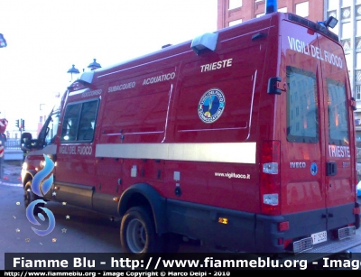 Iveco Daily IV Serie
Vigili del Fuoco
Comando Provinciale di Trieste
Nucleo Soccorso Subacqueo Acquatico
Allestimento Elevox
VF 25256
Parole chiave: Iveco Daily_IVserie_Comando Provinciale di Trieste_VF25256