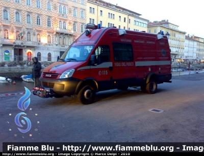 Iveco Daily IV Serie
Vigili del Fuoco
Comando Provinciale di Trieste
Nucleo Soccorso Subacqueo Acquatico
Allestimento Elevox
VF 25256
Parole chiave: Iveco Daily_IVserie_Comando Provinciale di Trieste_VF25256