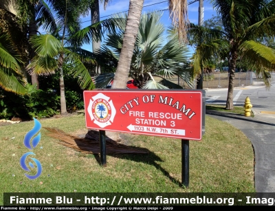 Fire Rescue Station 3
United States of America - Stati Uniti d'America
Miami Fire Department
