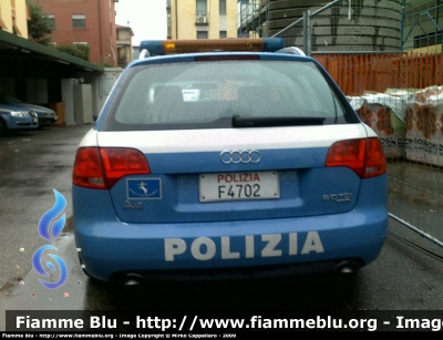 Audi A4 Avant IV serie
Polizia di Stato
Polizia Stradale in servizio sulla tangenziale di Mestre
POLIZIA F4702
Parole chiave: Audi A4_Avant_IVserie PoliziaF4702