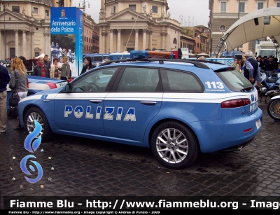 Alfa Romeo 159 Sportwagon Q4
Polizia di Stato
Polizia Stradale 
Polizia F8643
Parole chiave: Alfa_Romeo 159_Sportwagon PoliziaF8643