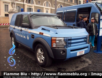 Land Rover Discovery 3
Polizia di Stato
Reparto Mobile 
Polizia F5001
Parole chiave: Land_Rover Discovery_3 PoliziaF5001