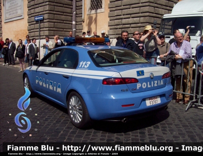 Alfa Romeo 159 Q4
Polizia Di Stato
Polizia Stradale
Scorte del Quirinale
POLIZIA F3767
Parole chiave: Alfa-Romeo 159 PoliziaF3767