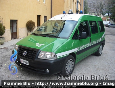 Fiat Scudo III serie
Corpo Forestale dello Stato
CFS 432 AE
Parole chiave: Fiat Scudo_IIIserie CFS432AE