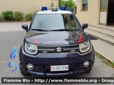 Suzuki Ignis III serie
Carabinieri
Comando Carabinieri Unità per la tutela Forestale, Ambientale e Agroalimentare
Allestimento Elevox
CC EC 138
Parole chiave: Suzuki Ignis_IIIserie CCEC138