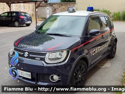 Suzuki Ignis III serie
Carabinieri
Comando Carabinieri Unità per la tutela Forestale, Ambientale e Agroalimentare
Allestimento Elevox
CC EC 138
Parole chiave: Suzuki Ignis_IIIserie CCEC138