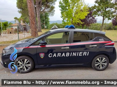 Nissan Leaf II serie
Carabinieri
Comando Carabinieri Unità per la tutela Forestale, Ambientale e Agroalimentare
allestimento Cita Seconda
CC ED 120
Parole chiave: Nissan Leaf_IIserie CCED120