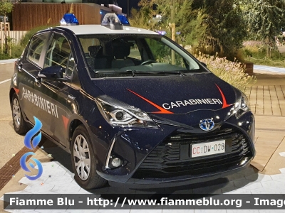 Toyota Yaris Hybrid III serie restyle
Carabinieri
Allestimento Focaccia
CC DW 028
Parole chiave: Toyota Yaris_Hybrid_IIIserie_restyle CCDW028