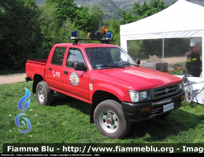 Toyota Hilux II serie
Vigili del Fuoco
Corpo Permanente di Bolzano
Berufsfeuerwehr Bozen
VF 015 BZ
Parole chiave: Toyota Hilux_IIserie VF015BZ