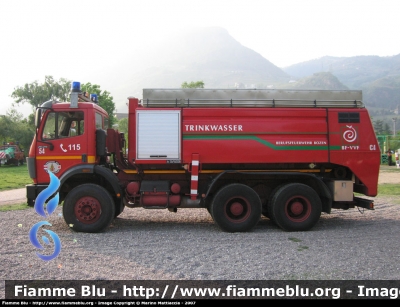 Mercedes-Benz 2629
Vigili del Fuoco
Corpo Permanente di Bolzano
Berufsfeuerwehr Bozen
Autocarro con impianto scarrabile allestimento Baribbi
VF 054 BZ
Parole chiave: Mercedes-Benz 2629 VF054BZ