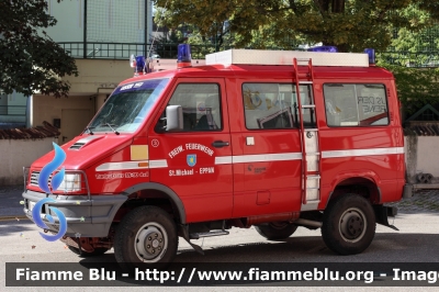 Iveco Daily 4x4 II serie
Vigili del Fuoco
Unione Distrettuale Bolzano 
Bezirksverband Bozen
Corpo Volontario di San Michele Appiano
Freiwillige Feuerwehr Saint Michael Eppan 
Allestimento Rosenbauer
VF 0ML BZ
Parole chiave: Iveco Daily_4x4_IIserie VF0MLBZ