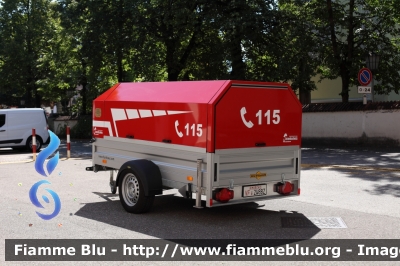 Carrello
Vigili del Fuoco
Unione Distrettuale Bolzano 
Bezirksverband Bozen
Corpo Volontario di San Michele Appiano
Freiwillige Feuerwehr Saint Michael Eppan 
Allestimento Brandschutz
VF R2W8 BZ
Parole chiave: VF2W8BZ