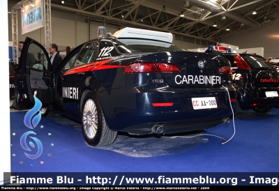 Alfa Romeo 159
Carabinieri
con sistema "Provida 2000" e "Falco" 
Parole chiave: Alfa-Romeo 159 CC