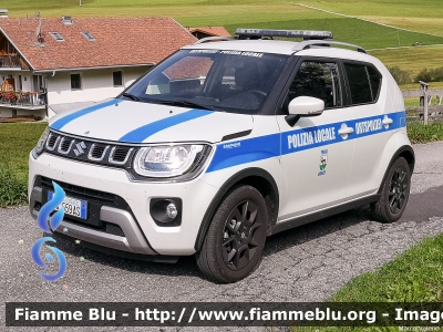 Suzuki Ignis III serie
Polizia Municipale - OrtsPolizei
Braies - Prags (BZ)
Allestimento Bertazzoni
POLIZIA LOCALE YA 559 AS
Parole chiave: Suzuki Ignis_IIIserie POLIZIALOCALEYA559AS