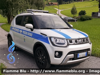 Suzuki Ignis III serie
Polizia Municipale - OrtsPolizei
Braies - Prags (BZ)
Allestimento Bertazzoni
POLIZIA LOCALE YA 559 AS
Parole chiave: Suzuki Ignis_IIIserie POLIZIALOCALEYA559AS