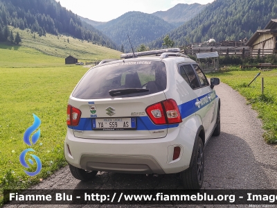 Suzuki Ignis III serie
Polizia Municipale - OrtsPolizei
Braies - Prags (BZ)
Allestimento Bertazzoni
POLIZIA LOCALE YA 559 AS
Parole chiave: Suzuki Ignis_IIIserie POLIZIALOCALEYA559AS