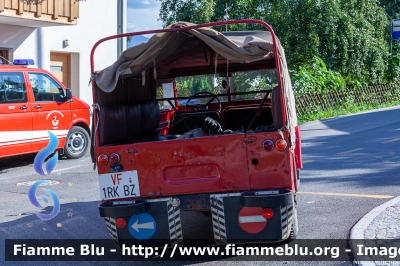 Fiat Campagnola I serie
Vigili del Fuoco
Unione Distrettuale Valle Isarco
Corpo Volontario di Fiumes (BZ)
Freiwillige Feuerwehr Viumes
VF 1RK BZ
Parole chiave: Fiat Campagnola_Iserie VF1RKBZ