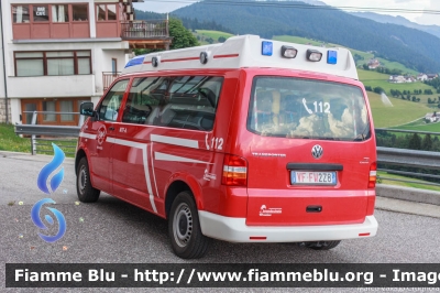 Volkswagen Transporter T5 4Motion
Vigili del Fuoco
Unione Distrettuale Valle Isarco
Corpo Volontario di Maranza (BZ)
Freiwillige Feuerwehr Meransen
Allestimento Brandshutz
VF FW 2Z8
Parole chiave: Volkswagen Transporter_T5_4Motion VFFW2Z8