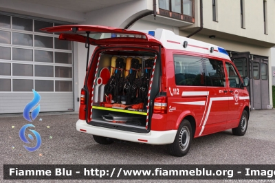 Volkswagen Transporter T5 4Motion
Vigili del Fuoco
Unione Distrettuale Valle Isarco
Corpo Volontario di Maranza (BZ)
Freiwillige Feuerwehr Meransen
Allestimento Brandshutz
VF FW 2Z8
Parole chiave: Volkswagen Transporter_T5_4Motion VFFW2Z8