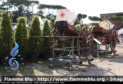 Carro a 2 Assi Barella
Croce Rossa Italiana - Corpo Militare

Parole chiave: Carro Barella CRIM