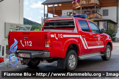 Toyota Hilux IV serie
Vigili del Fuoco
Unione Distrettuale Alta Pusteria
Corpo Volontario di Sesto (BZ)
Bezirksverband Oberpustertal
Freiwillige Fuerwehr Sexten
Allestito Ziegler
VF FW 32D
Parole chiave: Toyota Hilux_IVserie VFFW32D