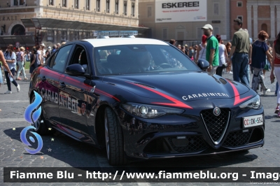 Alfa-Romeo Nuova Giulia Quadrifoglio
Carabinieri
Nucleo Operativo e RadioMobile di Roma
CC DK 554
Parole chiave: Alfa-Romeo Nuova_Giulia_Quadrifoglio CCDK554 Festa_della_repubblica_2018