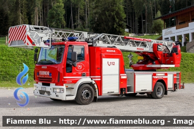 Iveco EuroCargo 150E28 II serie
Vigili del Fuoco
Unione Distrettuale Alta Pusteria
Bezirksverband Oberpustertal
Veicolo Ospitato dal Corpo Volontario di Valdaora di Sopra (BZ)
Allestita Magirus
VF 176 BZ
Parole chiave: Iveco EuroCargo_150E28_IIserie