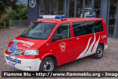 Volkswagen Transporter T5
Vigili del Fuoco
Unione Distrettuale Valle Isarco
Corpo Volontario di Millan (BZ)
Freiwillige Feuerwehr Milland
Allestimento Brandschutz
VF 0R5 BZ
Parole chiave: Volkswagen Transporter_T5 VF0R5BZ