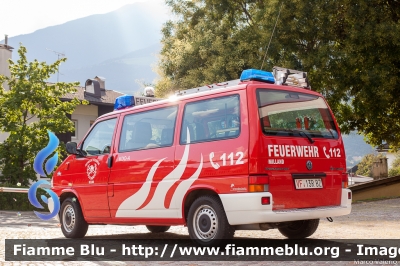 Volkswagen Transporter T4 restyle
Vigili del Fuoco
Unione Distrettuale Valle Isarco
Corpo Volontario di Millan (BZ)
Freiwillige Feuerwehr Milland
Allestimento Brandschutz
VF 13R BZ
Parole chiave: Volkswagen Transporter_T4_restyle VF13RBZ