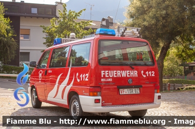 Volkswagen Transporter T4 restyle
Vigili del Fuoco
Unione Distrettuale Valle Isarco
Corpo Volontario di Millan (BZ)
Freiwillige Feuerwehr Milland
Allestimento Brandschutz
VF 13R BZ
Parole chiave: Volkswagen Transporter_T4_restyle VF13RBZ