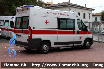 Fiat Ducato X290
Croce Rossa Italiana
Comitato Locale di San Vincenzo
Allestita Alessi & Becagli
CRI 509 AE
Parole chiave: Fiat Ducato_X290 CRI509AF Ambulanza