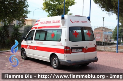 Volkswagen Transporter T5
Croce Rossa Italiana
Comitato Locale di San Vincenzo
Allestita Alea
CRI A841B
Parole chiave: Volkswagen Transporter_T5 CRIA841B Ambulanza