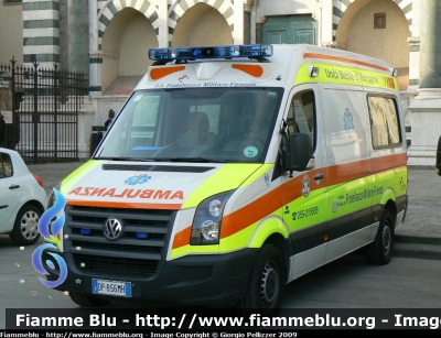 Volkswagen Crafter I serie
Pubblica Assitenza Fratellanza Militare Firenze
Unità Mobile di Soccorso
Parole chiave: Volkswagen Crafter_Iserie Ambulanza