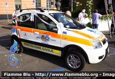 Fiat Nuova Panda 4X4
Autoveicolo di soccorso avanzato - cod. regionale 4401 - cod. COPASS 76251
