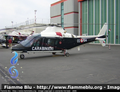 Agusta A109
Carabinieri
Fiamma 104

Parole chiave: Agusta_A109 Fiamma_104 Carabinieri elicottero CC104