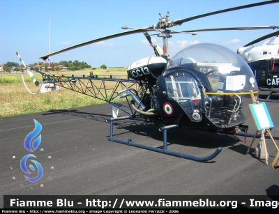 Agusta-Bell AB-47 G3B1
Carabinieri
CC 13
velivolo storico conservato presso il Centro Elicotteri di Pratica di Mare (RM)

Parole chiave: Agusta-Bell AB-47_G3B1 CC13